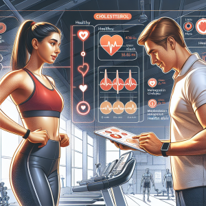 Monitoring cholesterol levels in athletic training programs