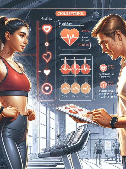 Monitoring cholesterol levels in athletic training programs