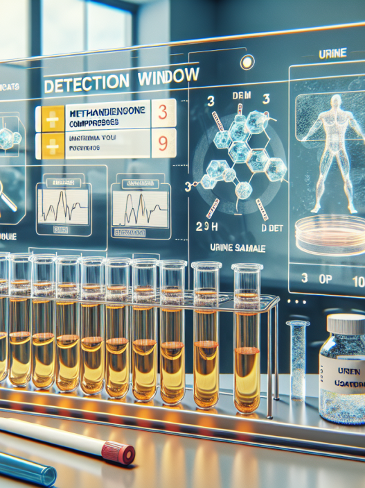 Detection window of methandienone compresse in urine tests