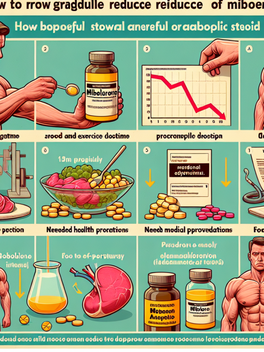 Tapering off mibolerone: a step-by-step guide