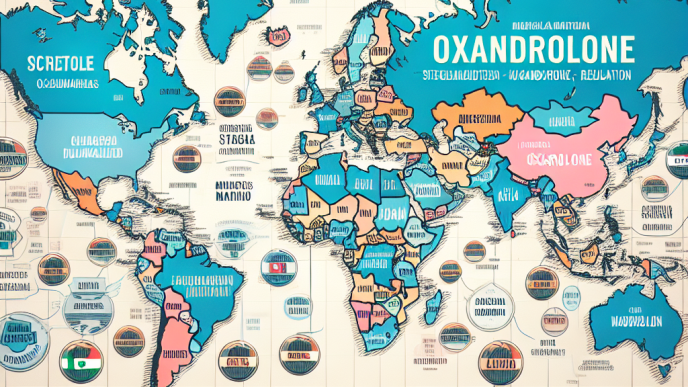 Drug scheduling of oxandrolone by country