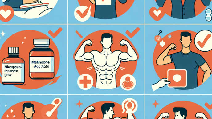 Signs of successful recovery after acetato di metenolone