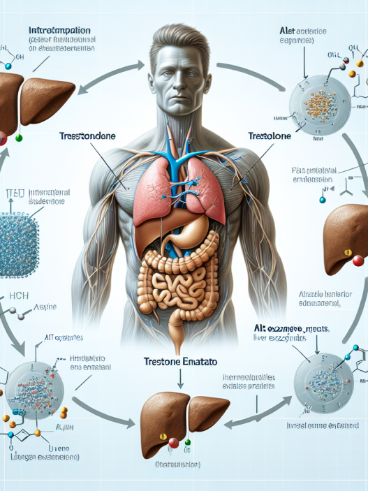 How trestolone enantato affects liver enzymes (alt, ast)